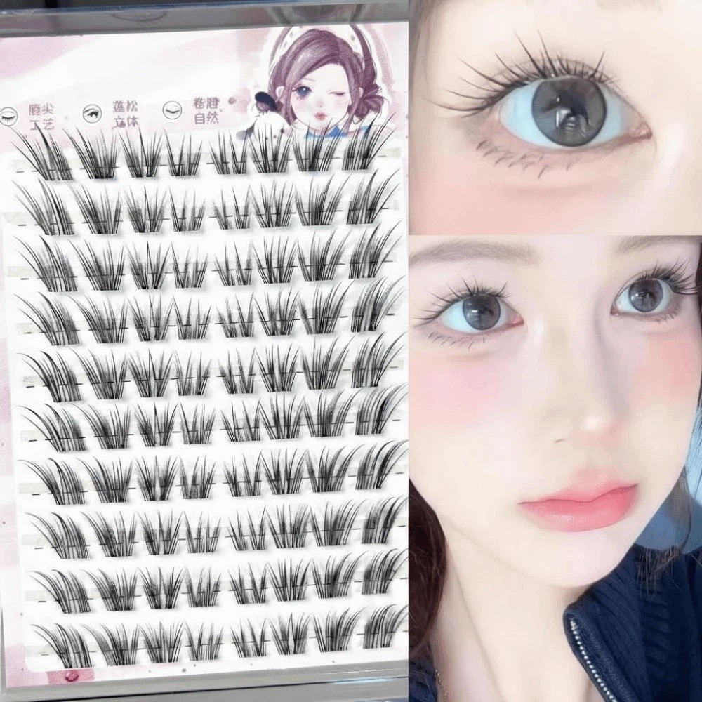 Eyelash Extension In Chinese - Pestañas postizas completas, estilo chino, hechas