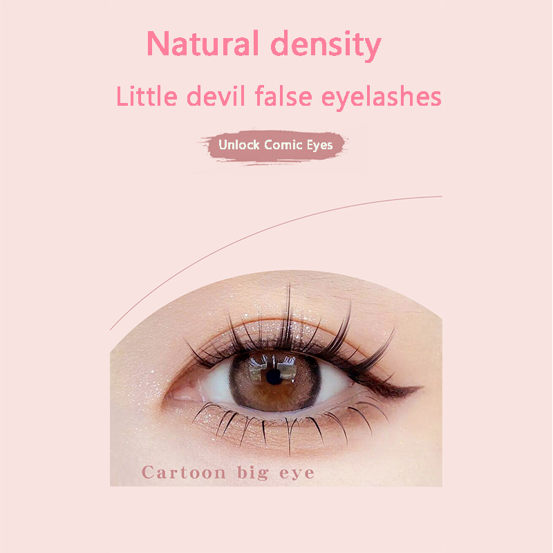 Eyelash Extension In Chinese - Pestañas 5 pares de pestañas postizas