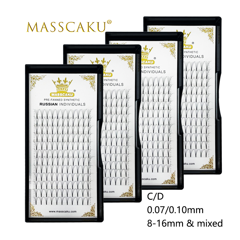 Eyelash Extension Mega Volume - Extensiones de Pestañas de Visón Sintético
