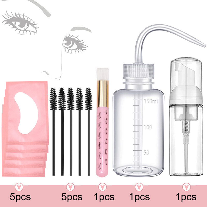 Eyelash Extension Wash - Kit de limpieza de extensiones de