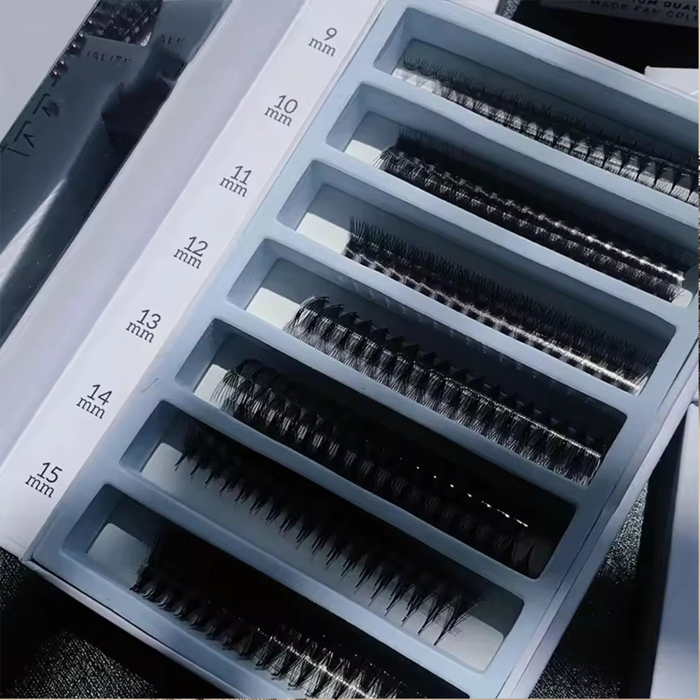 Eyelash Extension Mega Volume - 1600 ventiladores 0,05 hecho a mano