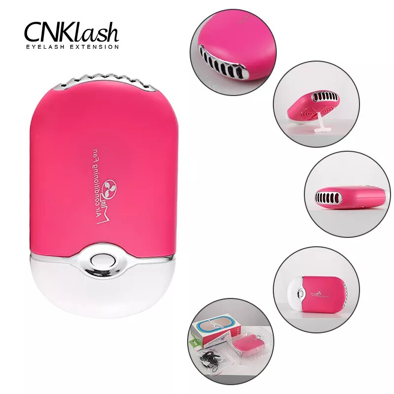 Miniventilador USB para pestañ - Eyelash Extension Course reseña y precio