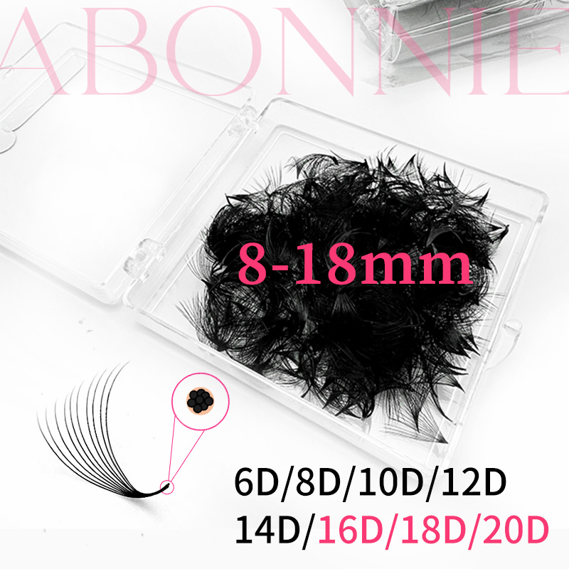Abonnie 14D Premade Fan, Base  - Eyelash Extension Mega Volume reseña y precio