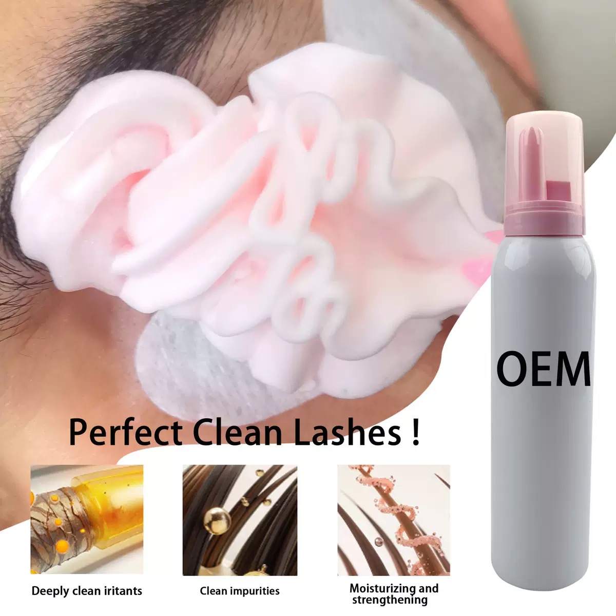 Champú de pestañas batido pers - Eyelash Extension Wash reseña y precio