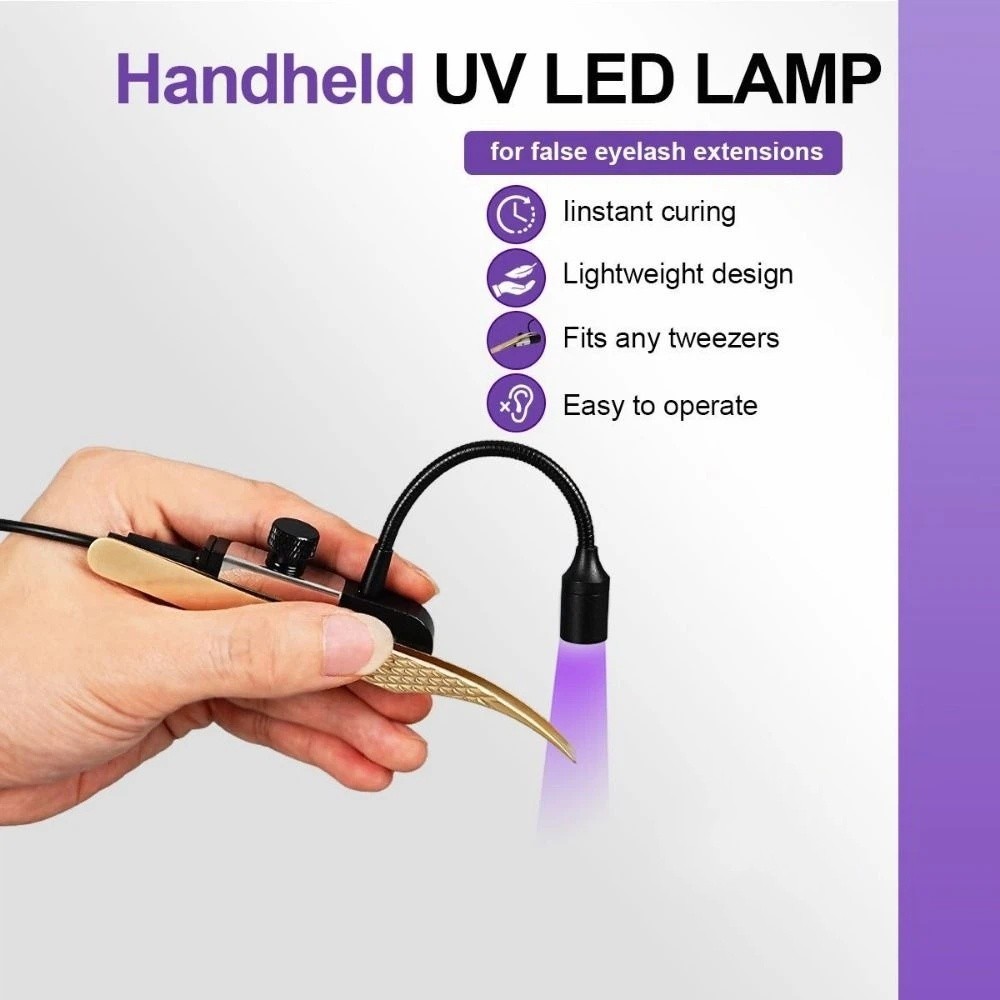 Luz UV Portátil para Extension - Eyelash Extension Uv reseña y precio