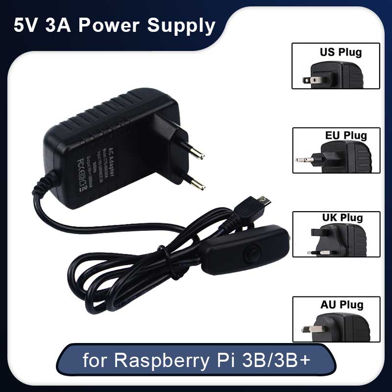 5V 3A Raspberry Pi 3 Modelo B  - Eyelash Extension Uk reseña y precio