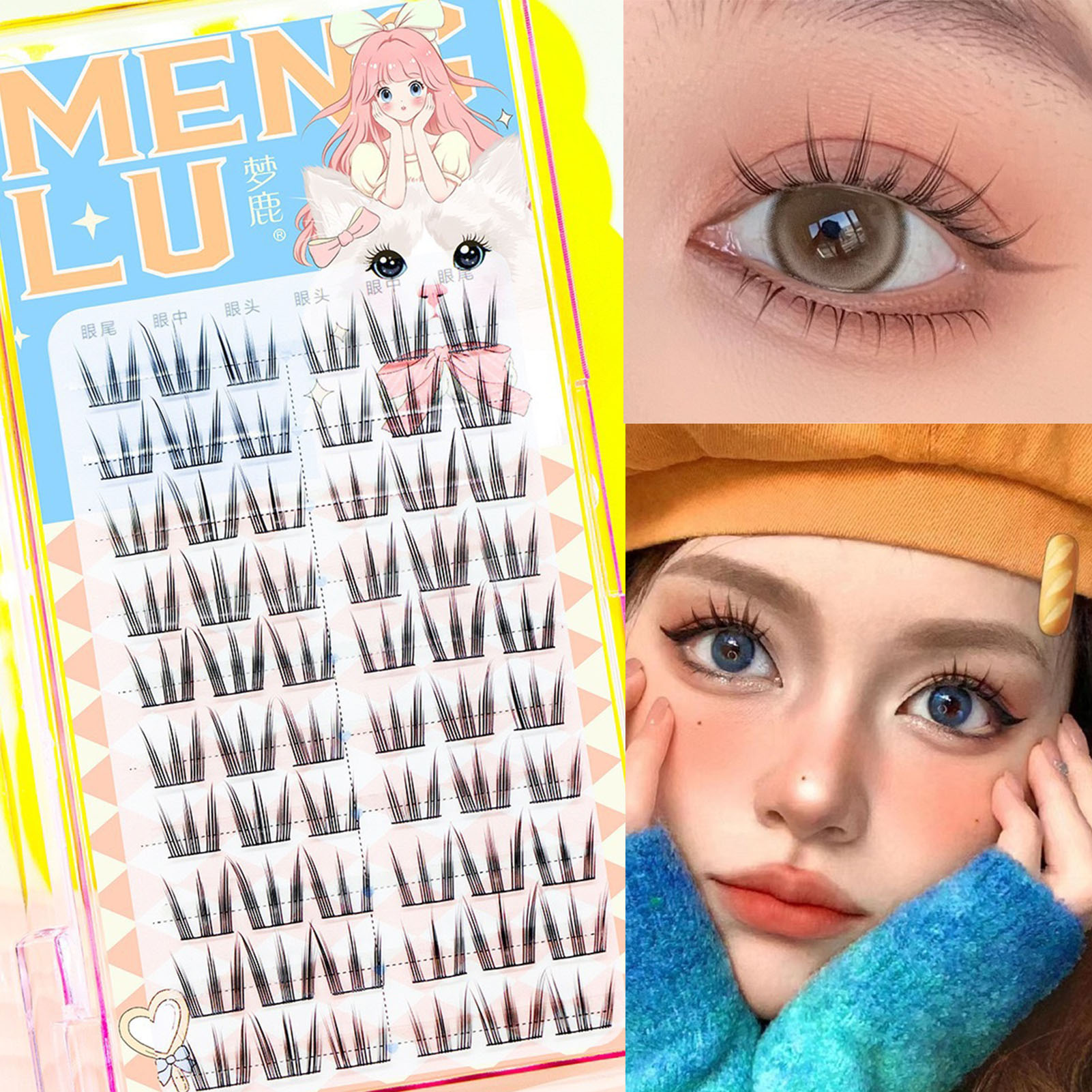 Pestañas postizas de girasol d - Eyelash Extension In Chinese reseña y precio