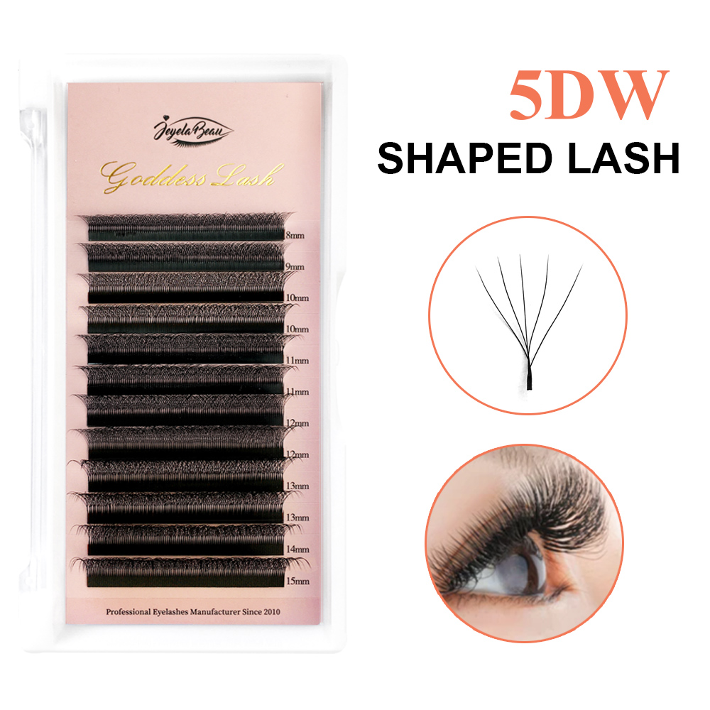 Pestañas Goddess 5D en Forma d - Eyelash Extension Mega Volume reseña y precio