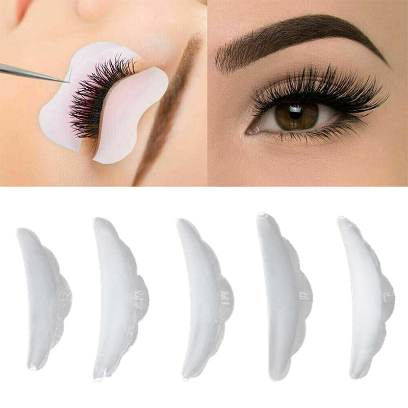5 pares de almohadillas de sil - Eyelash Extension Course reseña y precio