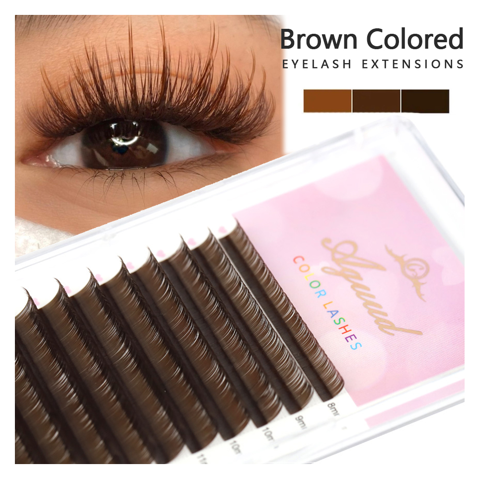 Color Lash Púrpura Azul Marrón - Eyelash Extension Uv reseña y precio