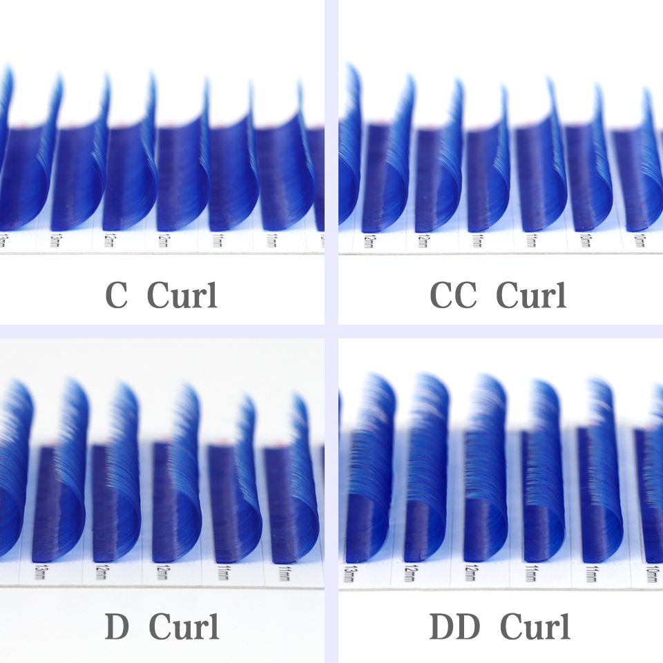 Color Lash Púrpura Azul Marrón - Eyelash Extension Uv reseña y precio
