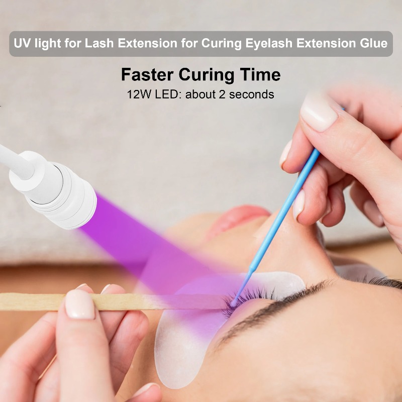 Lámpara UV para Pestañas, Exte - Eyelash Extension Uv reseña y precio