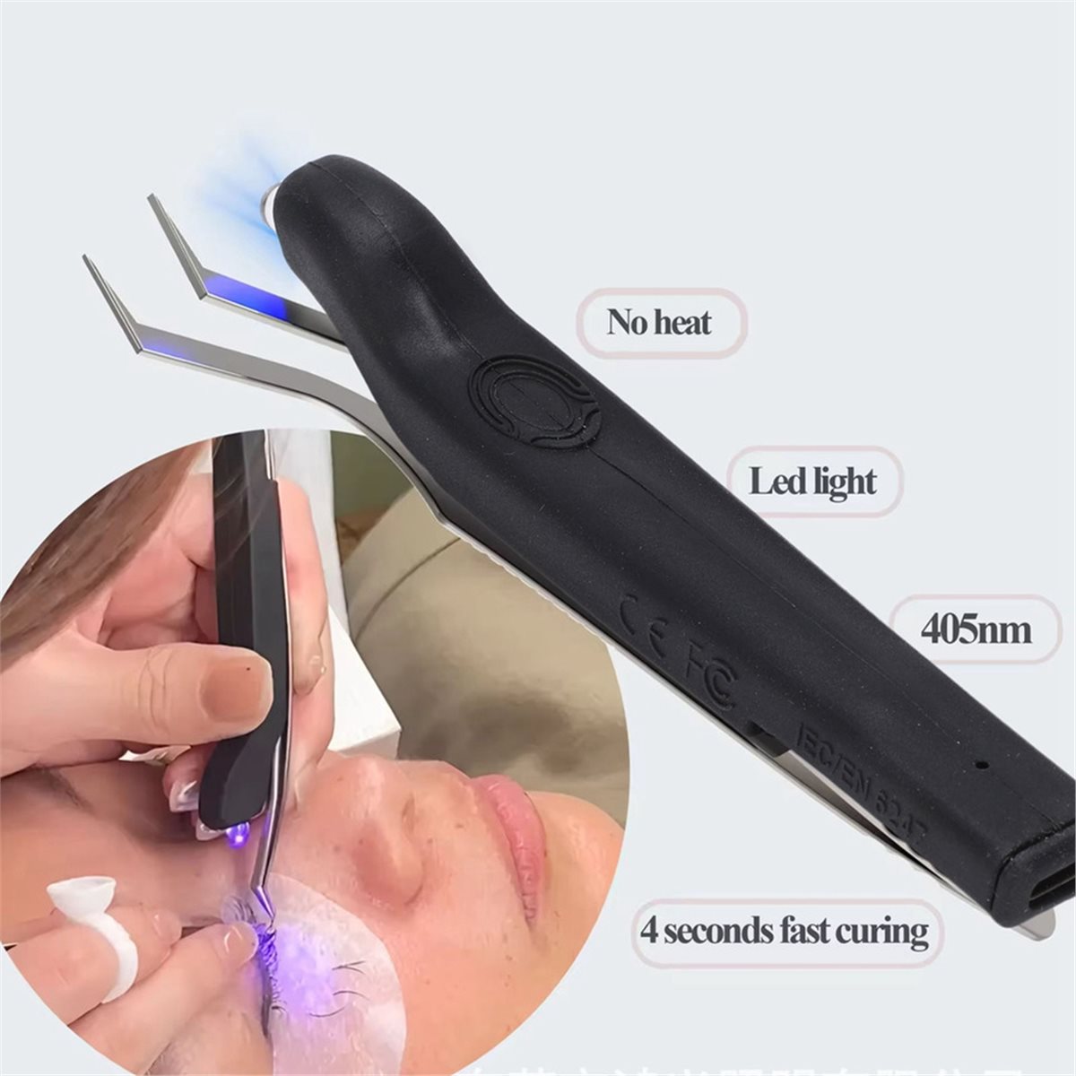 Pinzas UV Recargables Útiles p - Eyelash Extension Uv reseña y precio