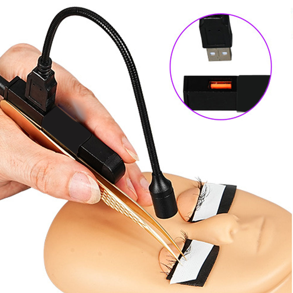 Lámpara USB de mano con pinzas - Eyelash Extension Uv reseña y precio