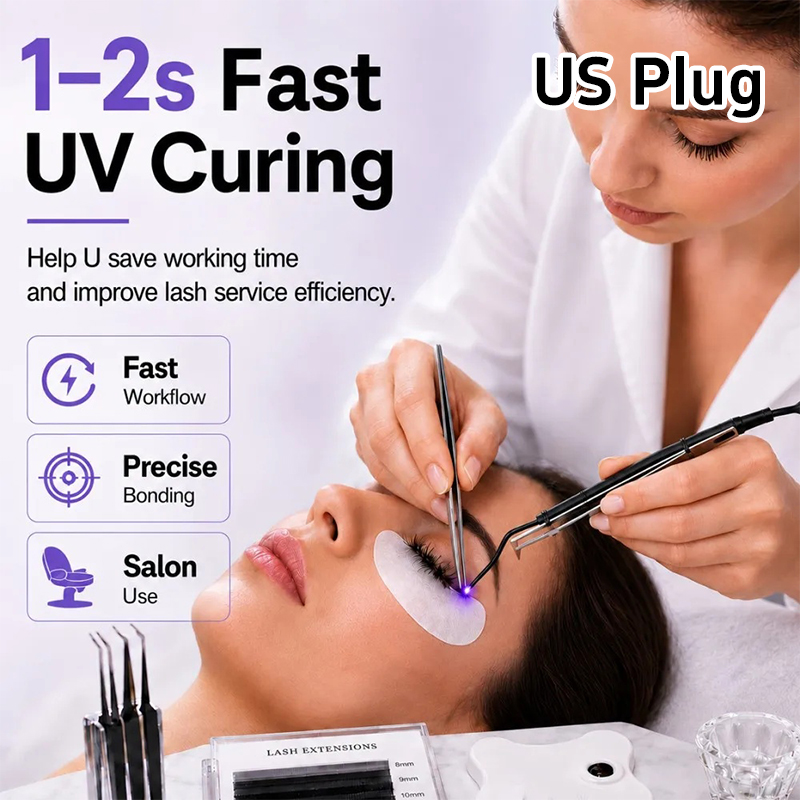 Mini pinzas con lámpara UV par - Eyelash Extension Uv reseña y precio
