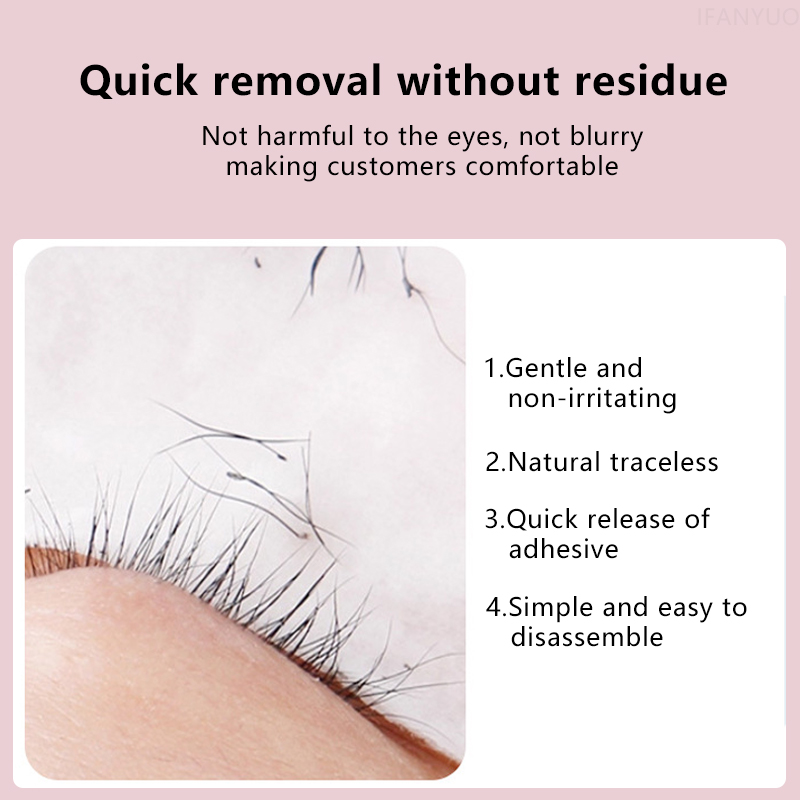 Removedor de Pegamento para Pe - Eyelash Extension Eye Irritation reseña y precio