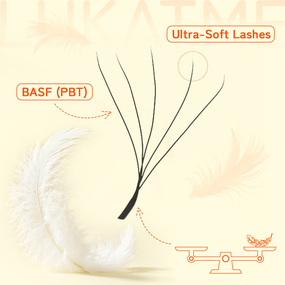 LUKATME Extensiones de Pestaña - Eyelash Extension Mega Volume reseña y precio