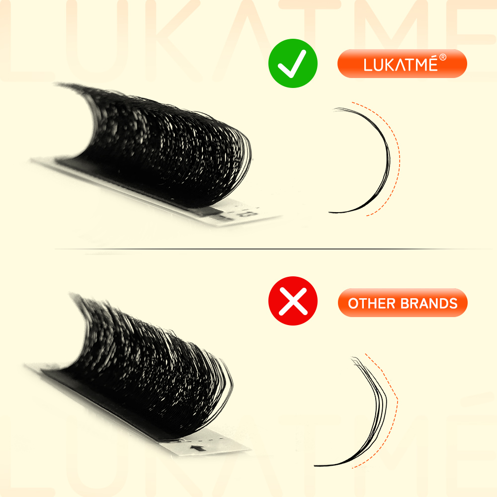 LUKATME Extensiones de Pestaña - Eyelash Extension Mega Volume reseña y precio