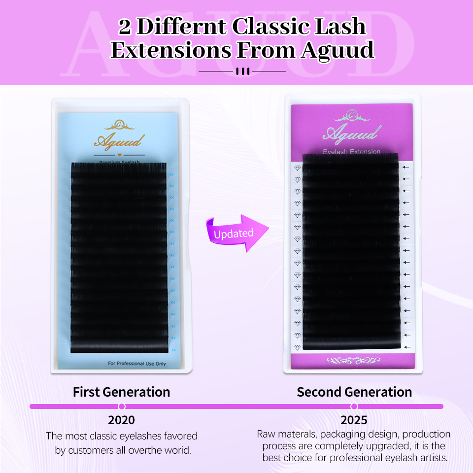 AGUUD 5 bandejas/lote NUEVAS P - Eyelash Extension Mega Volume reseña y precio